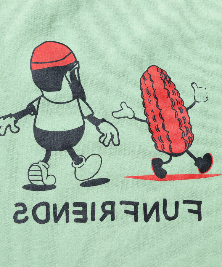 go slow caravan(ゴースローキャラバン) |MODEM DESIGN/モデムデザイン USATee -コーンおじさん- (MENS)