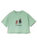 go slow caravan(ゴースローキャラバン) |MODEM DESIGN/モデムデザイン FUNレディース 短丈Tee -コーンおじさん- (WOMENS)