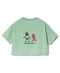go slow caravan(ゴースローキャラバン) |MODEM DESIGN/モデムデザイン FUNレディース 短丈Tee -コーンおじさん- (WOMENS)