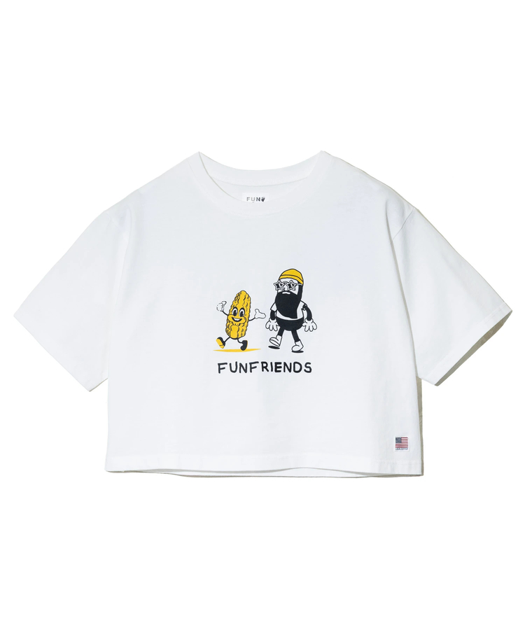 go slow caravan(ゴースローキャラバン) |MODEM DESIGN/モデムデザイン FUNレディース 短丈Tee -コーンおじさん- (WOMENS)