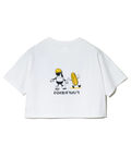 go slow caravan(ゴースローキャラバン) |MODEM DESIGN/モデムデザイン FUNレディース 短丈Tee -コーンおじさん- (WOMENS)