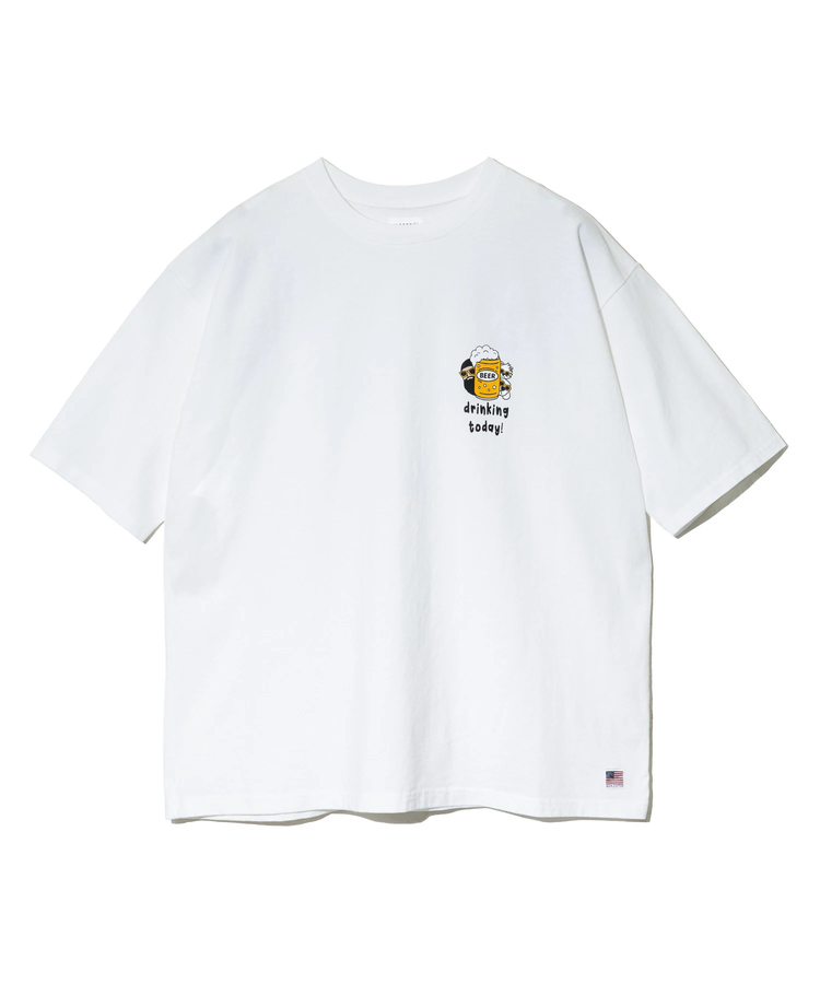go slow caravan(ゴースローキャラバン) |MODEM DESIGN/モデムデザイン FUNレディース BIGTee -BEERおじさん- (WOMENS)