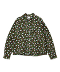 go slow caravan(ゴースローキャラバン) |bel ritmo/ベルリトモ アニマル柄L/Sワイドシャツ (WOMENS)
