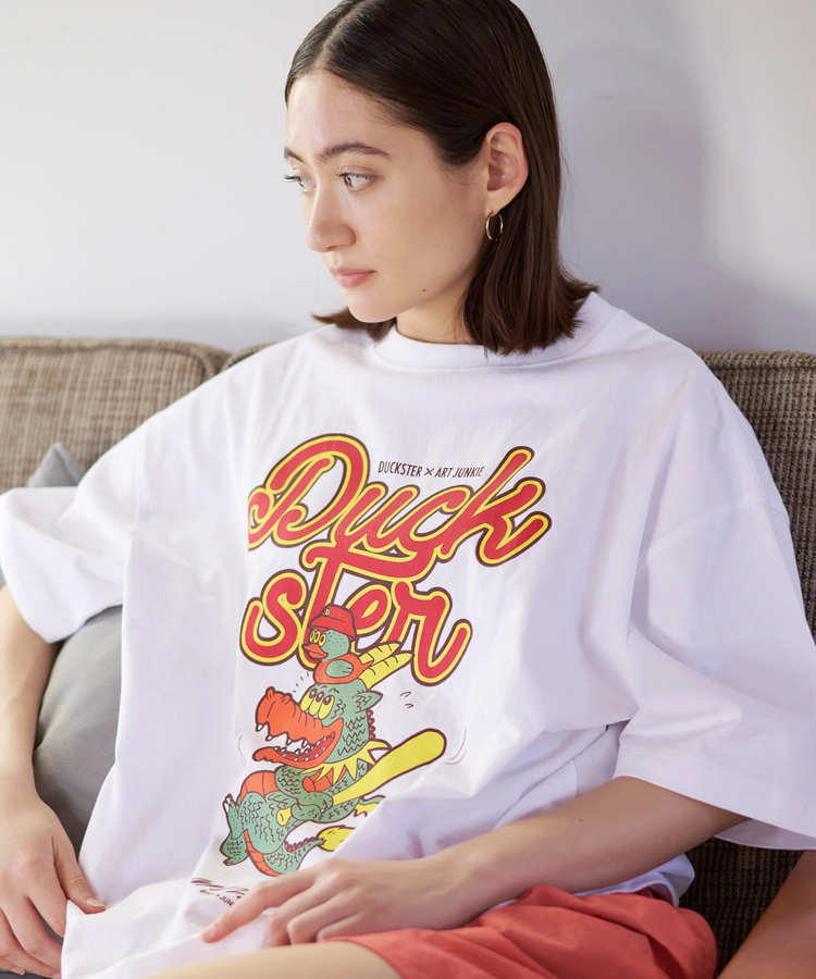 go slow caravan(ゴースローキャラバン) |Duckster/ダックスター DS×ART JUNKIE コラボS/STEE《CALM DRAGON》 (MENS)