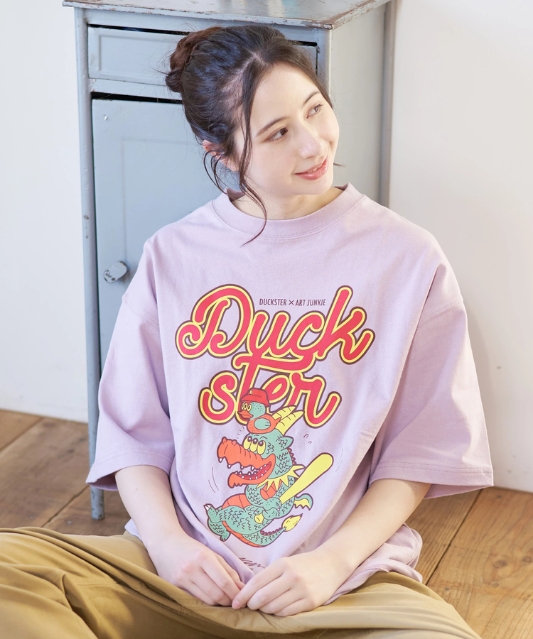 go slow caravan(ゴースローキャラバン) |Duckster/ダックスター DS×ART JUNKIE コラボS/STEE《CALM DRAGON》 (MENS)