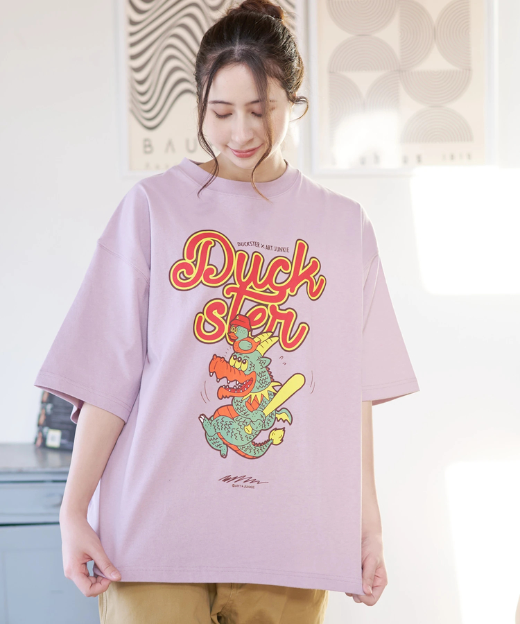 go slow caravan(ゴースローキャラバン) |Duckster/ダックスター DS×ART JUNKIE コラボS/STEE《CALM DRAGON》 (MENS)