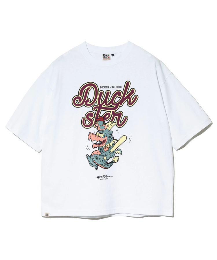 go slow caravan(ゴースローキャラバン) |Duckster/ダックスター DS×ART JUNKIE コラボS/STEE《CALM DRAGON》 (MENS)