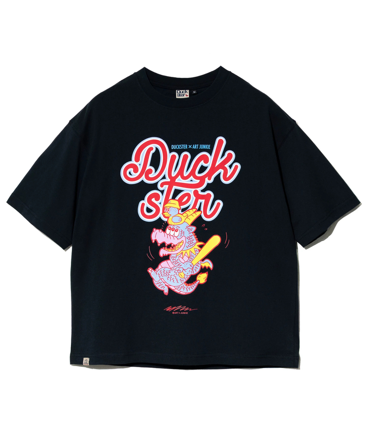 go slow caravan(ゴースローキャラバン) |Duckster/ダックスター DS×ART JUNKIE コラボS/STEE《CALM DRAGON》 (MENS)