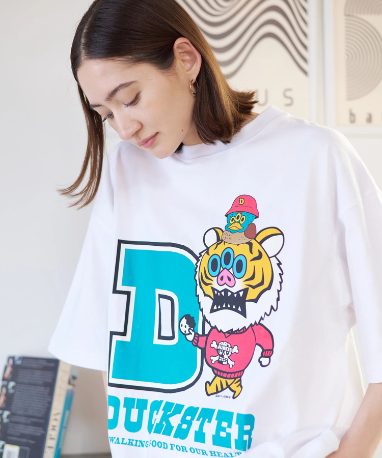 go slow caravan(ゴースローキャラバン) |Duckster/ダックスター DS×ART JUNKIE コラボS/STEE《BUTIGER》(MENS)