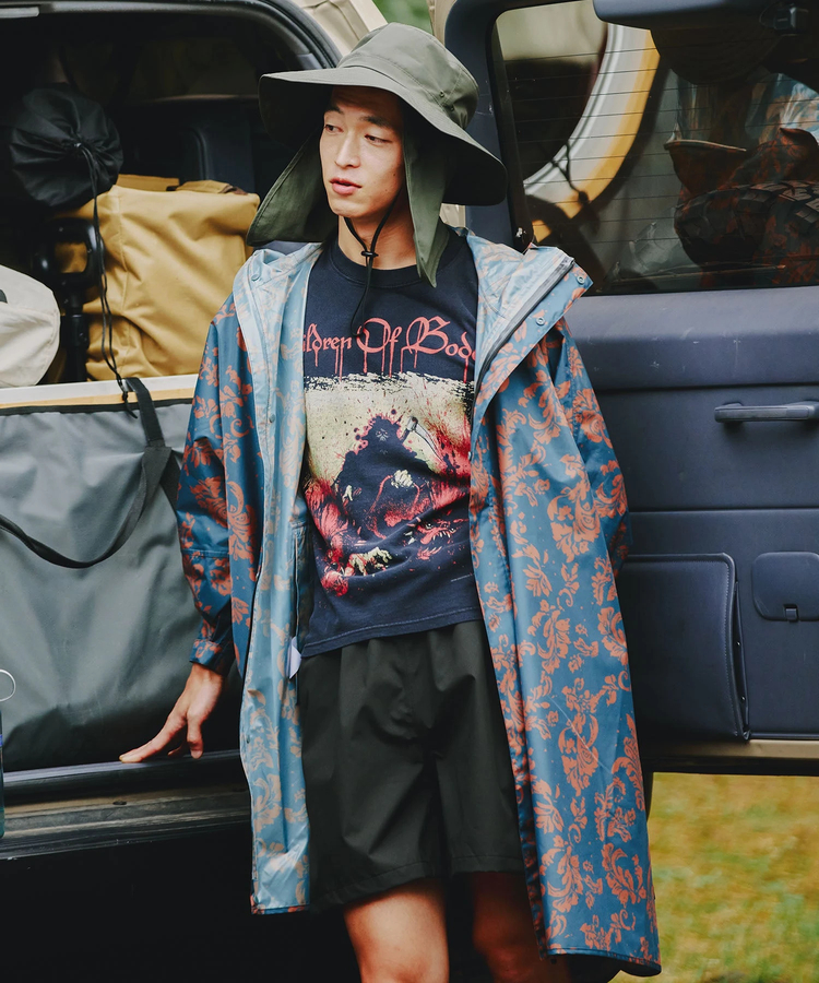 go slow caravan(ゴースローキャラバン) |KiU/キウ NEW STANDARD RAIN PONCHO 2ND