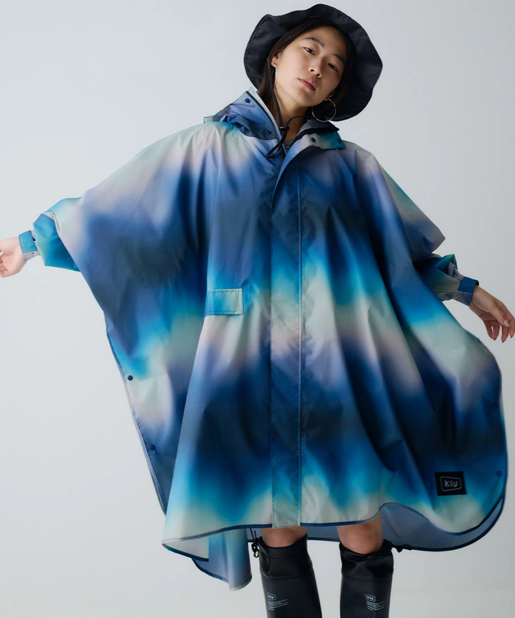 go slow caravan(ゴースローキャラバン) |KiU/キウ NEW STANDARD RAIN PONCHO 2ND