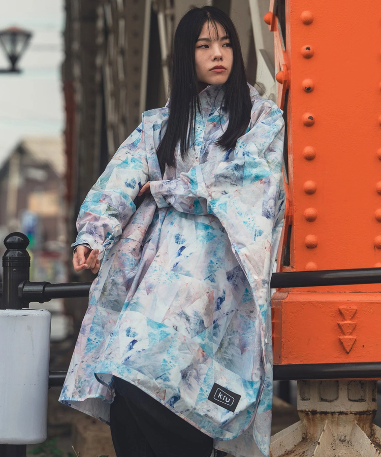 go slow caravan(ゴースローキャラバン) |KiU/キウ NEW STANDARD RAIN PONCHO 2ND
