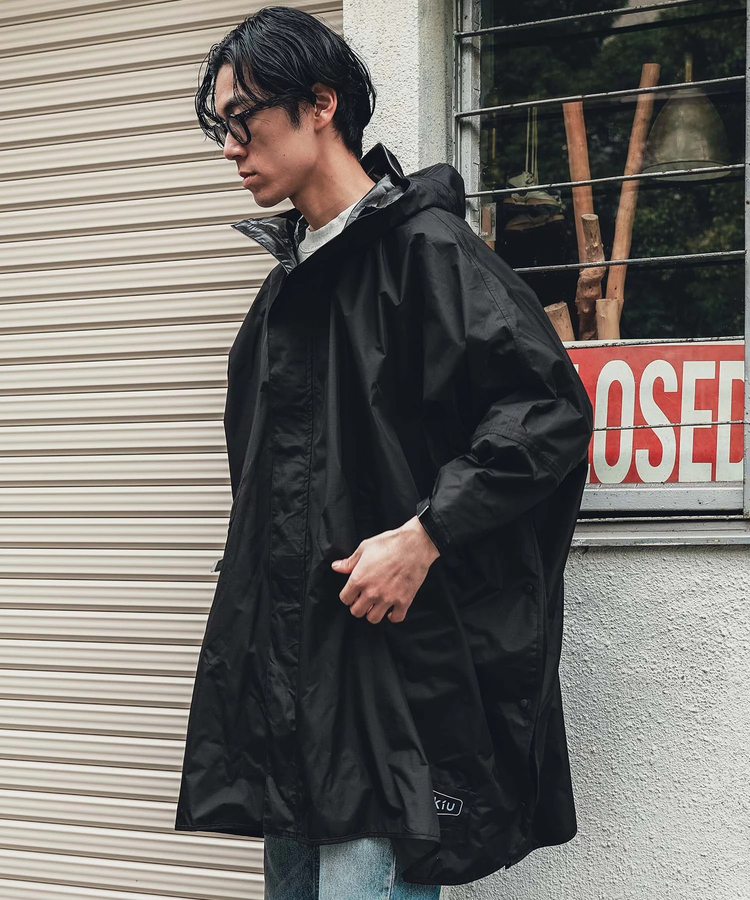 go slow caravan(ゴースローキャラバン) |KiU/キウ NEW STANDARD RAIN PONCHO 2ND