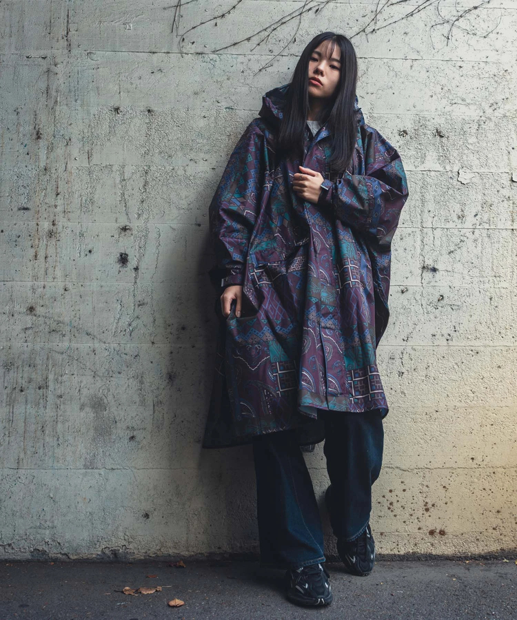 go slow caravan(ゴースローキャラバン) |KiU/キウ NEW STANDARD RAIN PONCHO 2ND