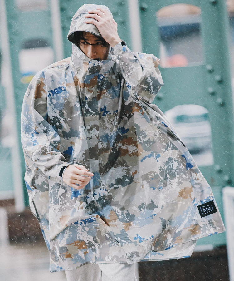 go slow caravan(ゴースローキャラバン) |KiU/キウ NEW STANDARD RAIN PONCHO 2ND