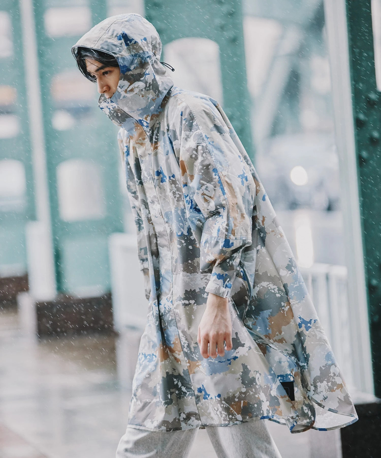 go slow caravan(ゴースローキャラバン) |KiU/キウ NEW STANDARD RAIN PONCHO 2ND