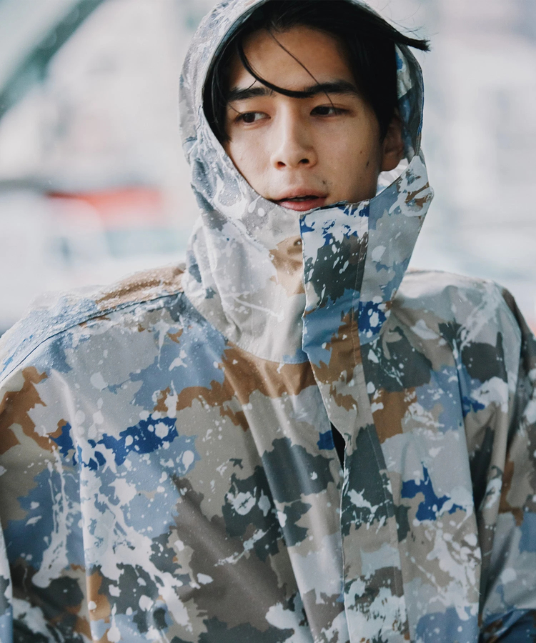 go slow caravan(ゴースローキャラバン) |KiU/キウ NEW STANDARD RAIN PONCHO 2ND