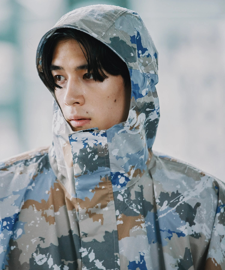go slow caravan(ゴースローキャラバン) |KiU/キウ NEW STANDARD RAIN PONCHO 2ND