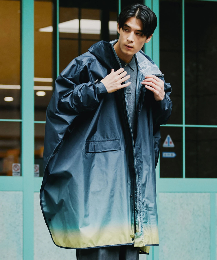 go slow caravan(ゴースローキャラバン) |KiU/キウ NEW STANDARD RAIN PONCHO 2ND