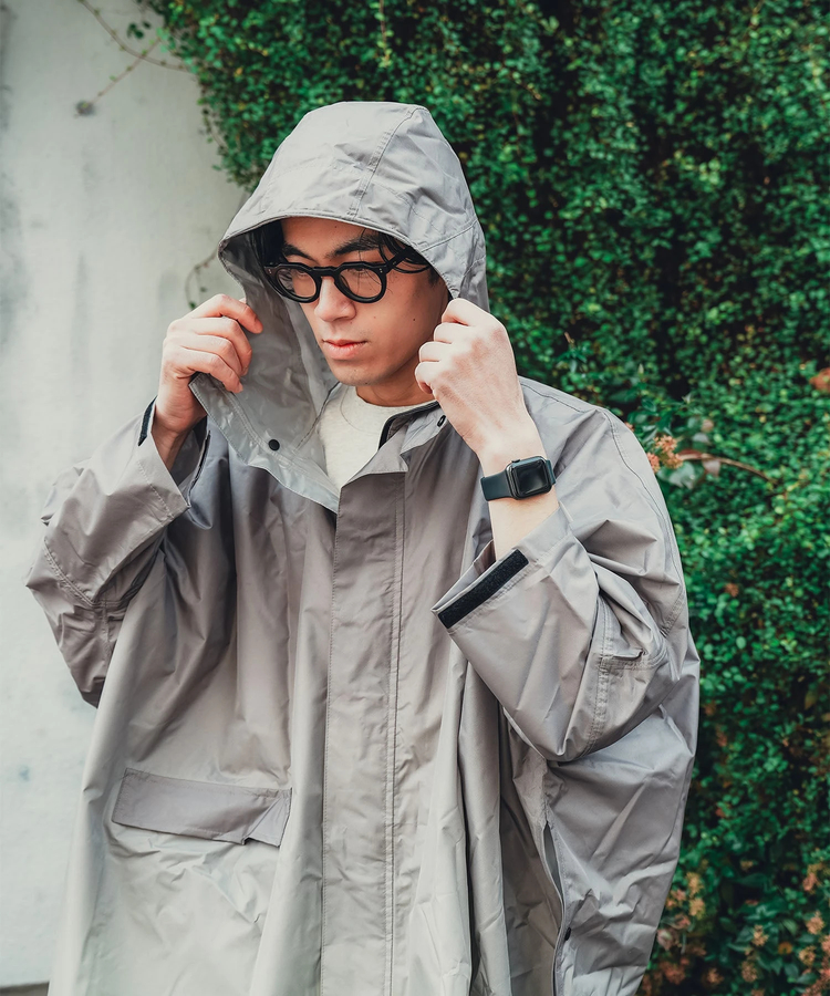 go slow caravan(ゴースローキャラバン) |KiU/キウ NEW STANDARD RAIN PONCHO 2ND