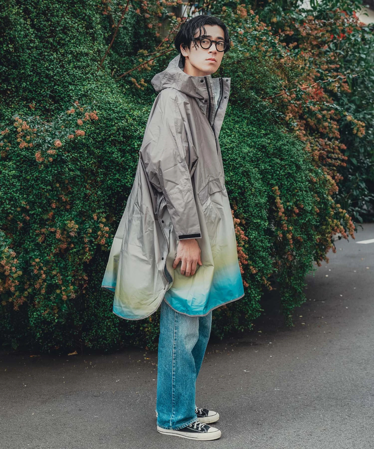 go slow caravan(ゴースローキャラバン) |KiU/キウ NEW STANDARD RAIN PONCHO 2ND