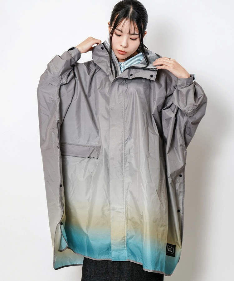 go slow caravan(ゴースローキャラバン) |KiU/キウ NEW STANDARD RAIN PONCHO 2ND