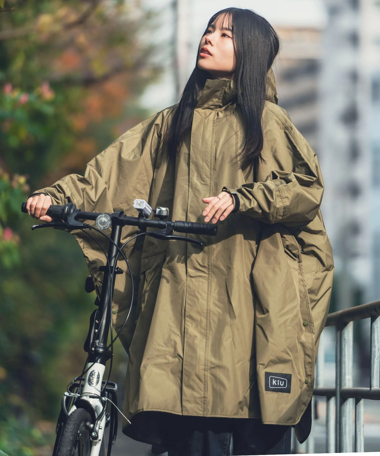 go slow caravan(ゴースローキャラバン) |KiU/キウ NEW STANDARD RAIN PONCHO 2ND