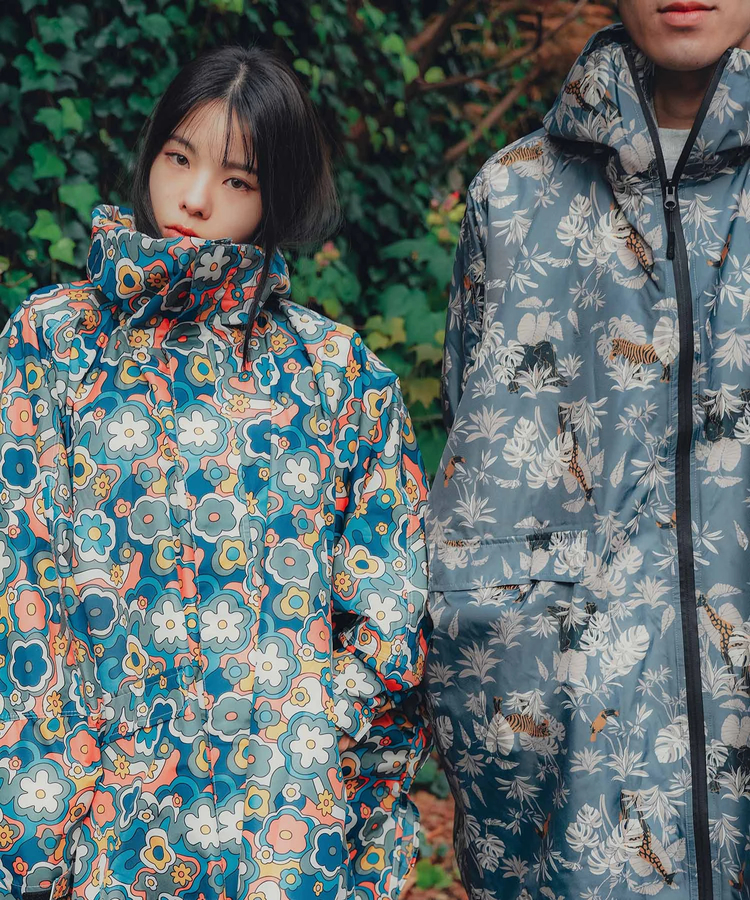 go slow caravan(ゴースローキャラバン) |KiU/キウ NEW STANDARD RAIN PONCHO 2ND