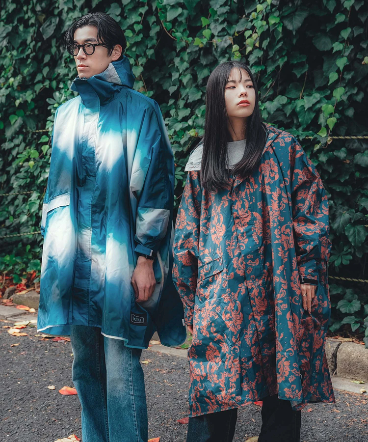 go slow caravan(ゴースローキャラバン) |KiU/キウ NEW STANDARD RAIN PONCHO 2ND