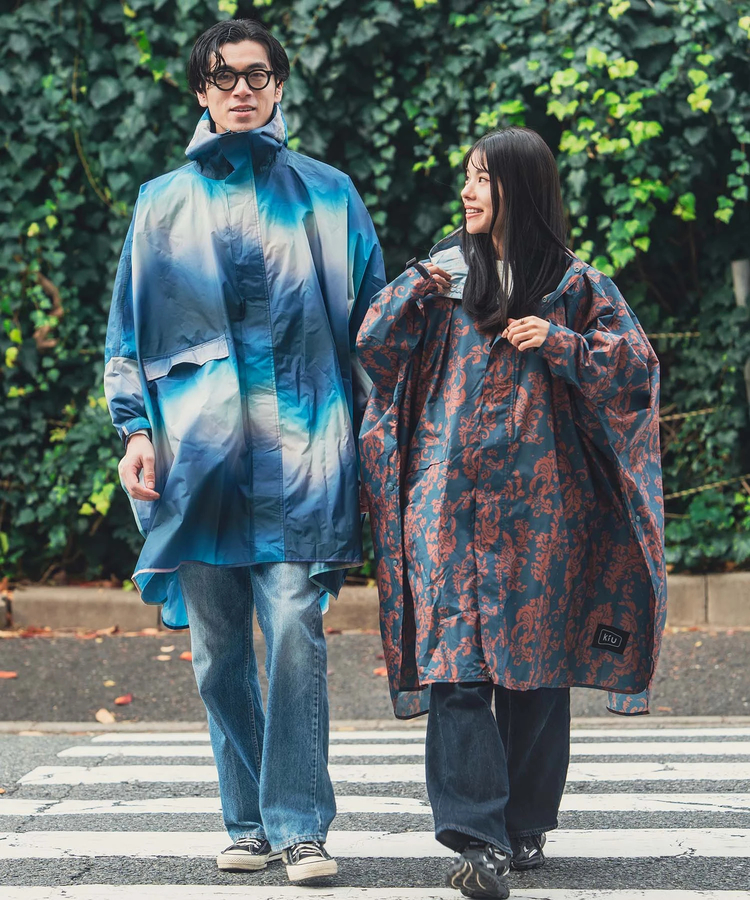 go slow caravan(ゴースローキャラバン) |KiU/キウ NEW STANDARD RAIN PONCHO 2ND