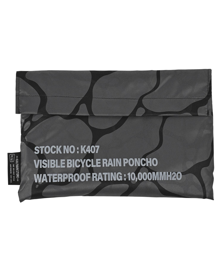 go slow caravan(ゴースローキャラバン) |KiU/キウ VISIBLE BICYCLE RAIN PONCHO