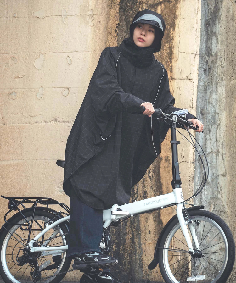 go slow caravan(ゴースローキャラバン) |KiU/キウ VISIBLE BICYCLE RAIN PONCHO
