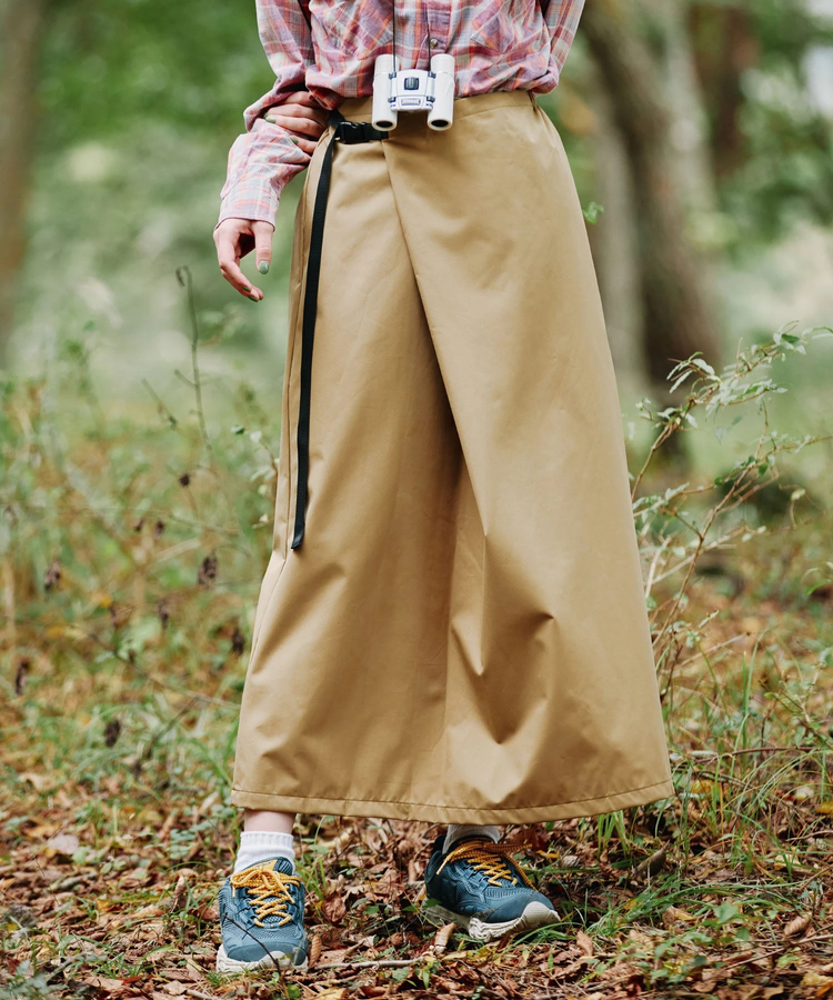 go slow caravan(ゴースローキャラバン) |KiU/キウ WP LONGGYI SKIRT 2ND (WOMENS)