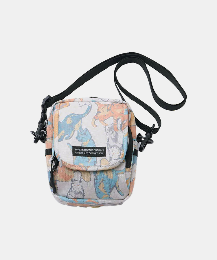 go slow caravan(ゴースローキャラバン) |KiU/キウ 600D FLUP POCKET SHOULDER BAG