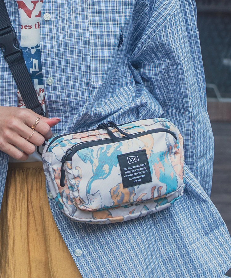 go slow caravan(ゴースローキャラバン) |KiU/キウ 300D FRONT POCKET MINI SHOULDER BAG