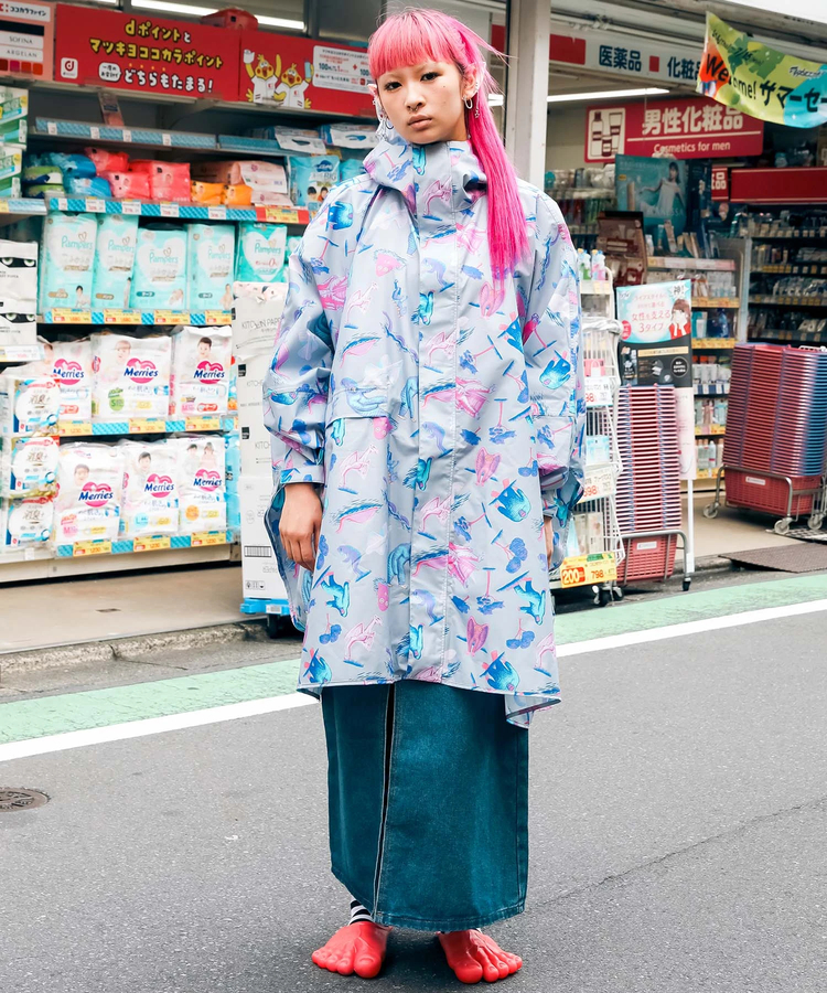 go slow caravan(ゴースローキャラバン) |KiU/キウ NEW STANDARD RAIN PONCHO 2ND ROLLING CRADLE