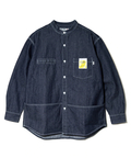 go slow caravan(ゴースローキャラバン) |【GSC別注】FREE RAGE/フリーレイジ PLAYWORK デニムシャツ-SP《HAND PAINT》 (MENS)