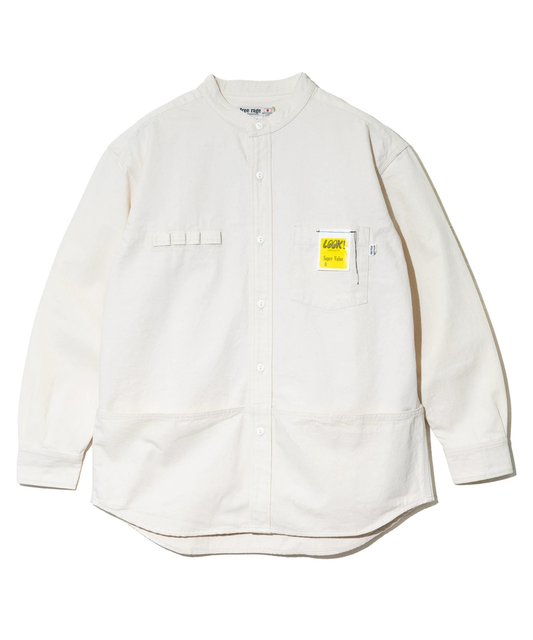 go slow caravan(ゴースローキャラバン) |【GSC別注】FREE RAGE/フリーレイジ PLAYWORK デニムシャツ-SP《HAND PAINT》 (MENS)