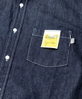 go slow caravan(ゴースローキャラバン) |【GSC別注】FREE RAGE/フリーレイジ PLAYWORK デニムシャツ-SP《HAND PAINT》 (MENS)