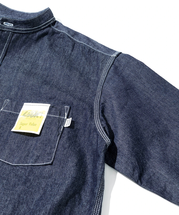go slow caravan(ゴースローキャラバン) |【GSC別注】FREE RAGE/フリーレイジ PLAYWORK デニムシャツ-SP《HAND PAINT》 (MENS)