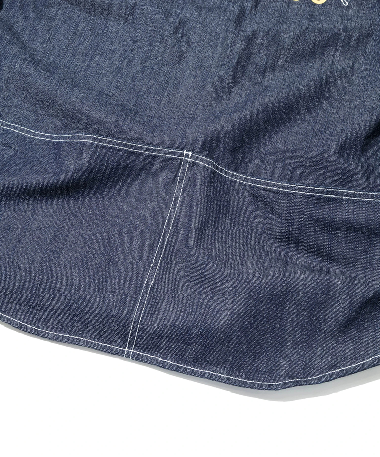 go slow caravan(ゴースローキャラバン) |【GSC別注】FREE RAGE/フリーレイジ PLAYWORK デニムシャツ-SP《HAND PAINT》 (MENS)