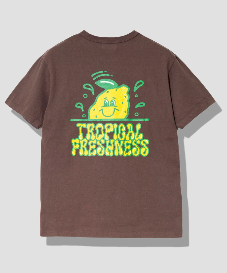 go slow caravan(ゴースローキャラバン) |FREE RAGE/フリーレイジ リサイクルコットンTee《TOROPICAL LEMON vol.2》 (MENS)