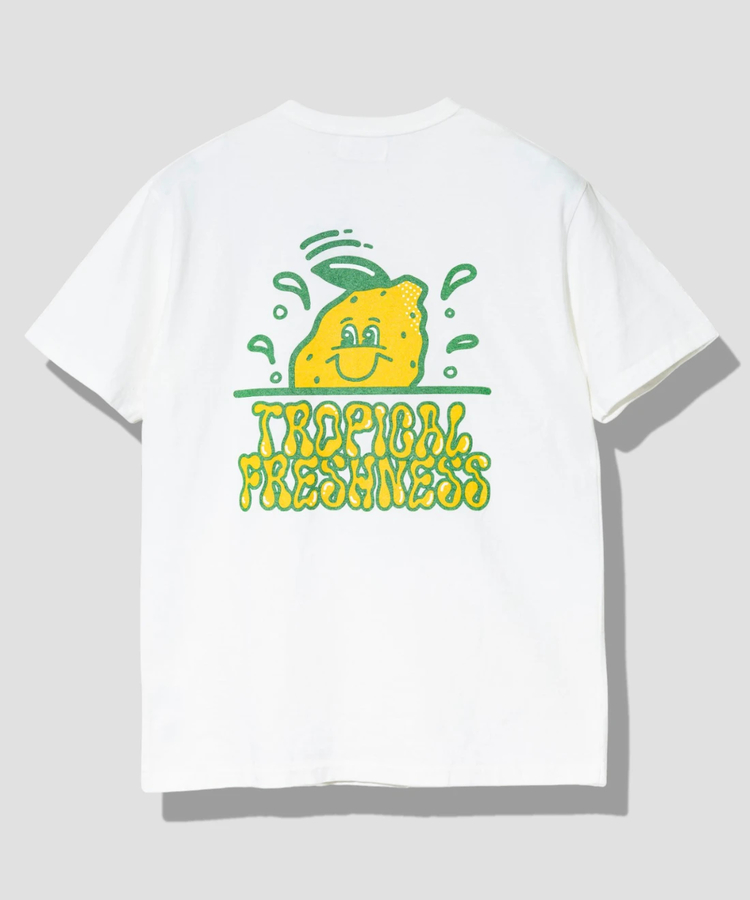 go slow caravan(ゴースローキャラバン) |FREE RAGE/フリーレイジ リサイクルコットンTee《TOROPICAL LEMON vol.2》 (MENS)