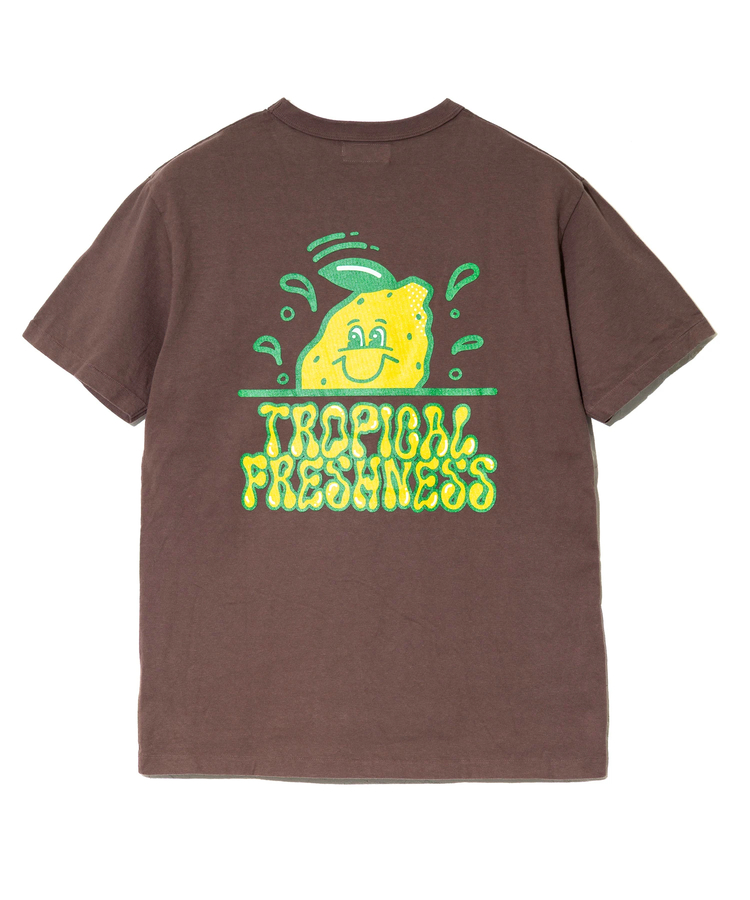 go slow caravan(ゴースローキャラバン) |FREE RAGE/フリーレイジ リサイクルコットンTee《TOROPICAL LEMON vol.2》 (MENS)
