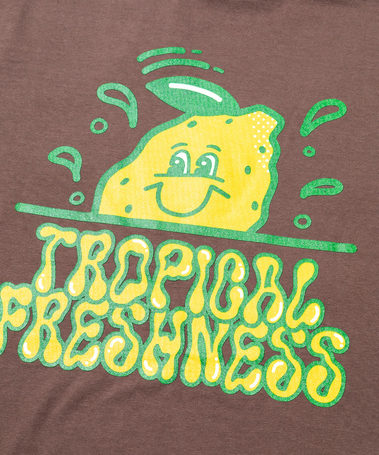 go slow caravan(ゴースローキャラバン) |FREE RAGE/フリーレイジ リサイクルコットンTee《TOROPICAL LEMON vol.2》 (MENS)