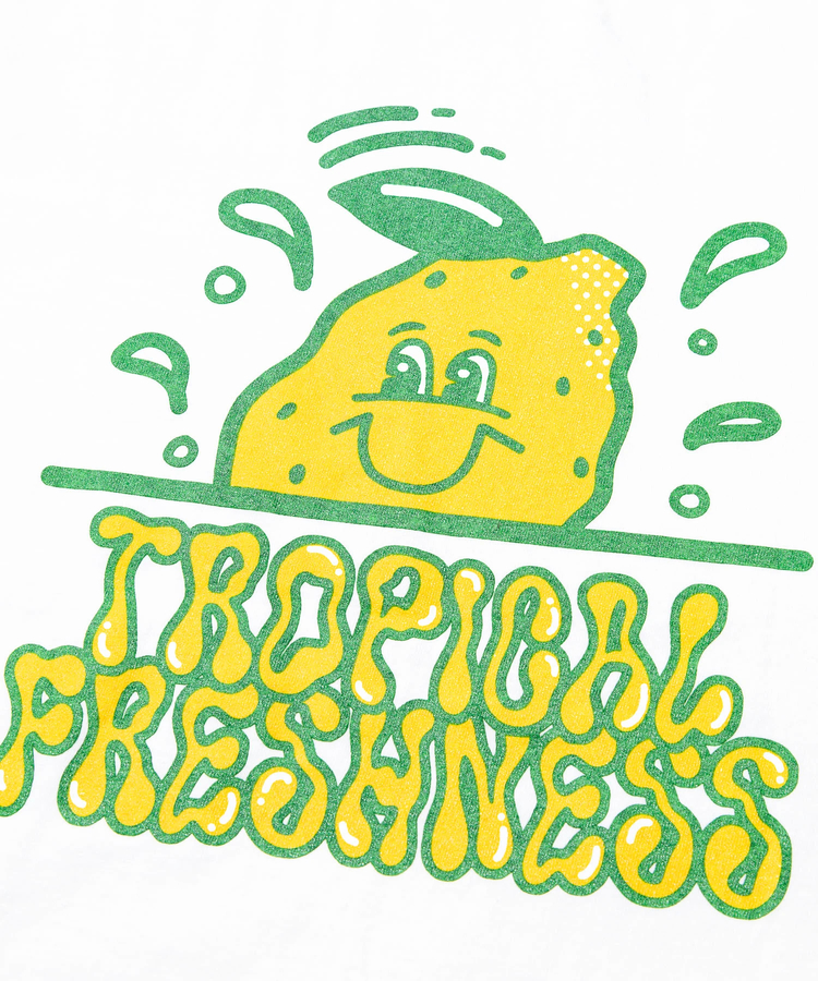 go slow caravan(ゴースローキャラバン) |FREE RAGE/フリーレイジ リサイクルコットンTee《TOROPICAL LEMON vol.2》 (MENS)