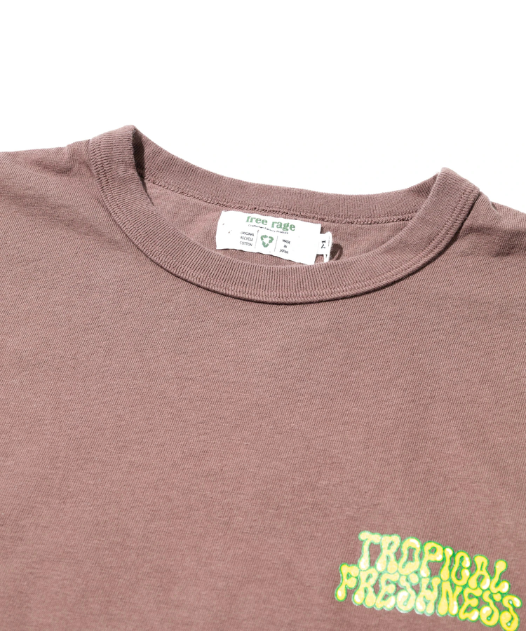 go slow caravan(ゴースローキャラバン) |FREE RAGE/フリーレイジ リサイクルコットンTee《TOROPICAL LEMON vol.2》 (MENS)