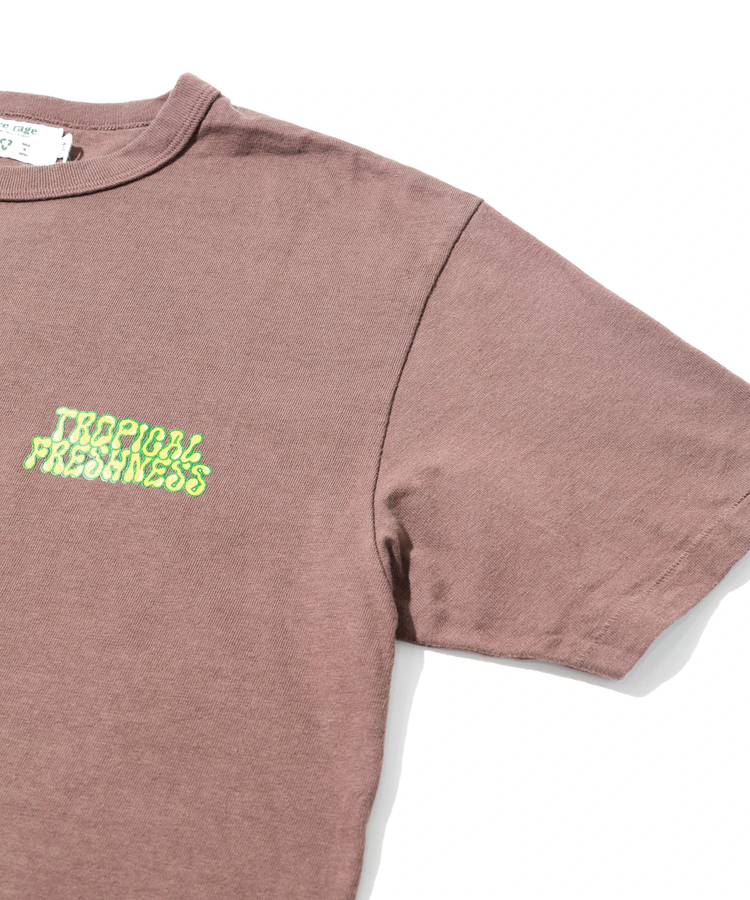 go slow caravan(ゴースローキャラバン) |FREE RAGE/フリーレイジ リサイクルコットンTee《TOROPICAL LEMON vol.2》 (MENS)