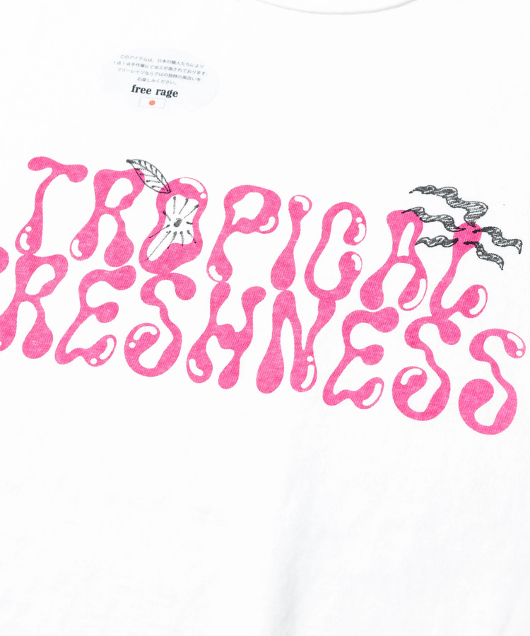 go slow caravan(ゴースローキャラバン) |FREE RAGE/フリーレイジ HAND PAINT TEE (MENS)