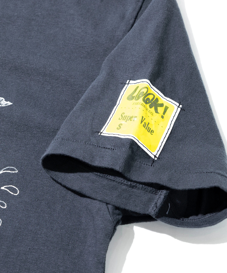 go slow caravan(ゴースローキャラバン) |FREE RAGE/フリーレイジ HAND PAINT TEE (MENS)